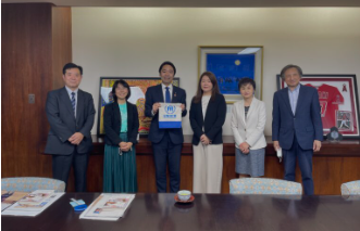 国連難民高等弁務官事務所(UNHCR)ナッケン駐日首席副代表が鎌倉を訪問